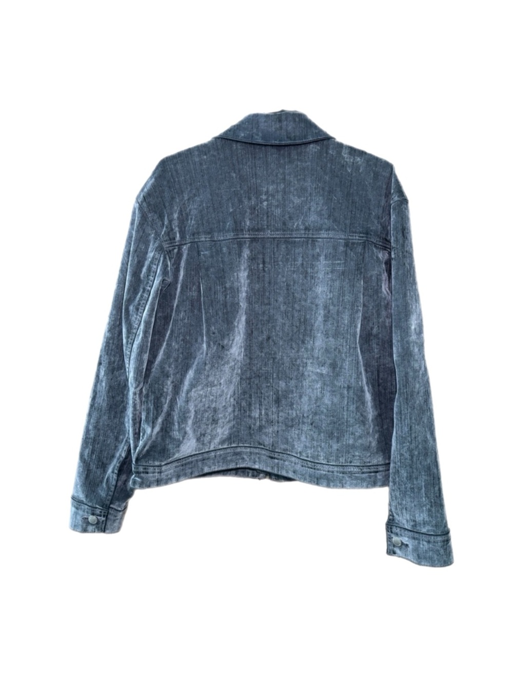 Denim Jacket Flocked by Universal Thread Classic Style - Picture 3 of 8